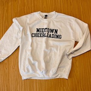VINTAGE - white logo sweatshirt. No stains, all pure white.